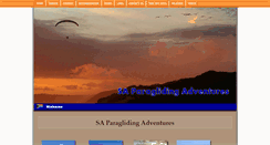 Desktop Screenshot of knysnaparagliding.co.za